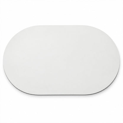 Decorative rounded floor mat with textured surface 07
