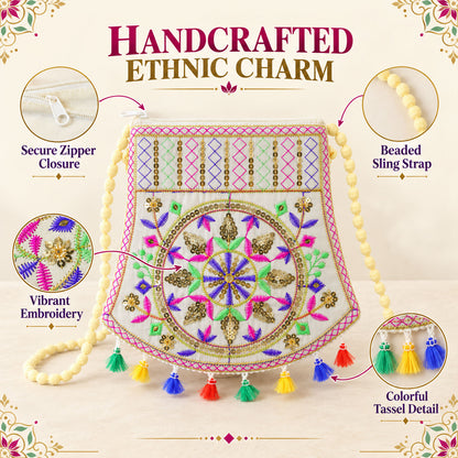 Purse tassel detail