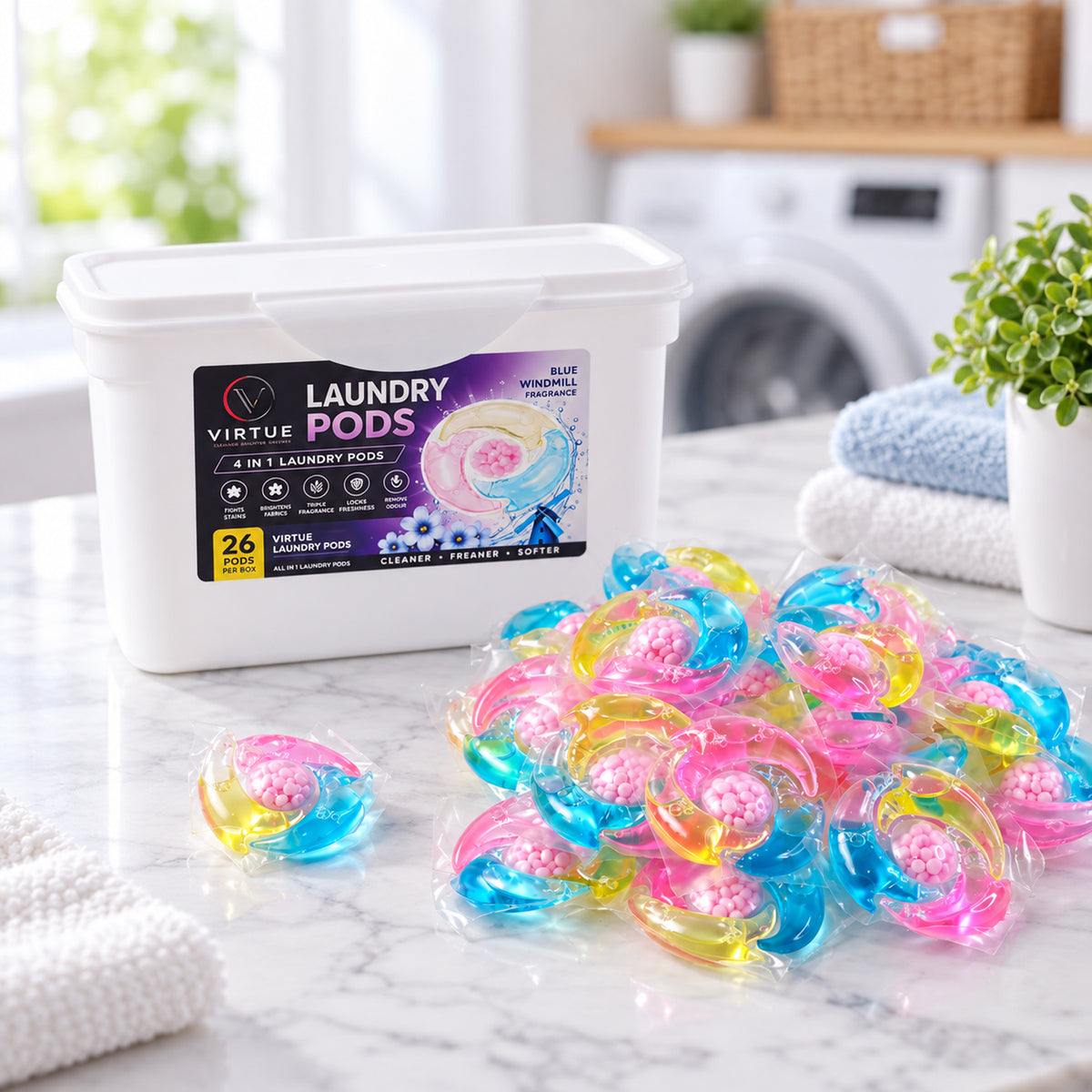 Laundry detergent pods view 8