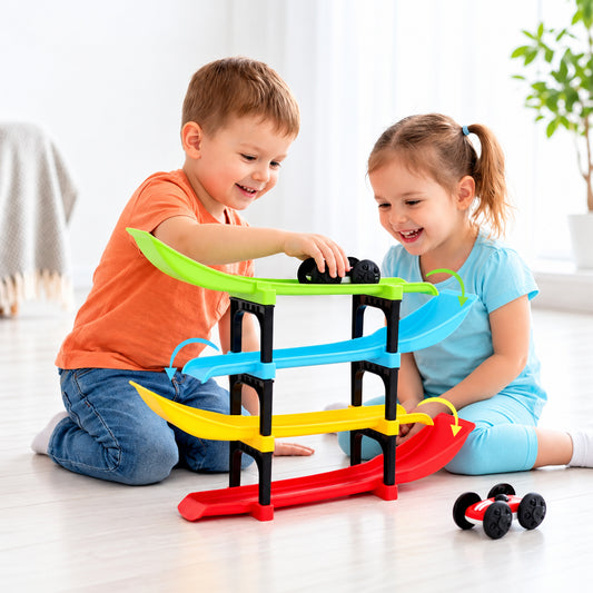 Ramp racer car toy track set 01