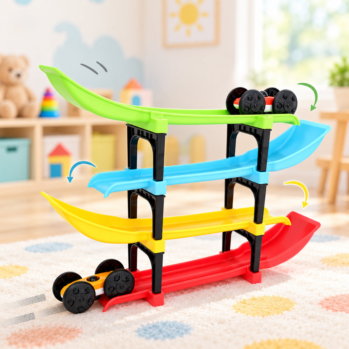 Ramp racer car toy track set 02