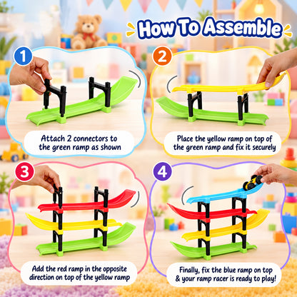 Ramp racer car toy track set 04