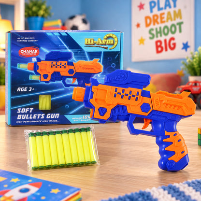Soft foam bullet toy blaster 01