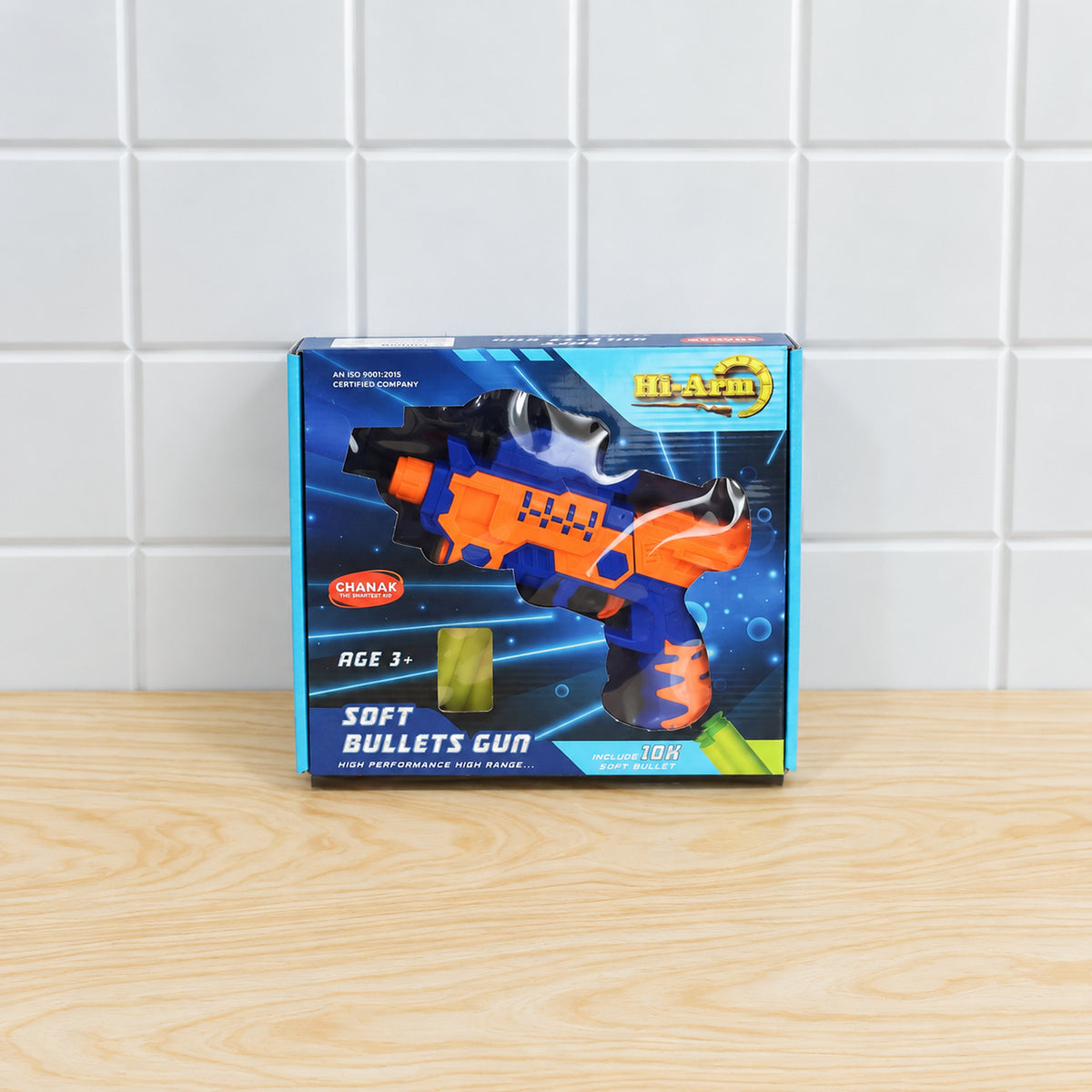 Soft foam bullet toy blaster actual product
