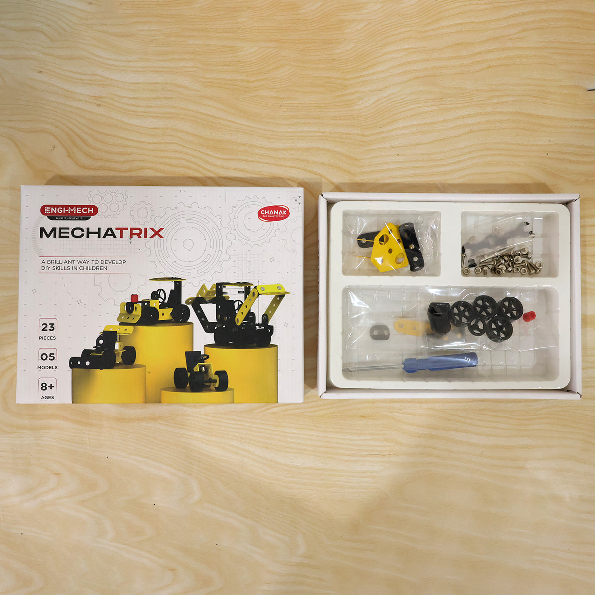 DIY vehicle construction model kit actual product