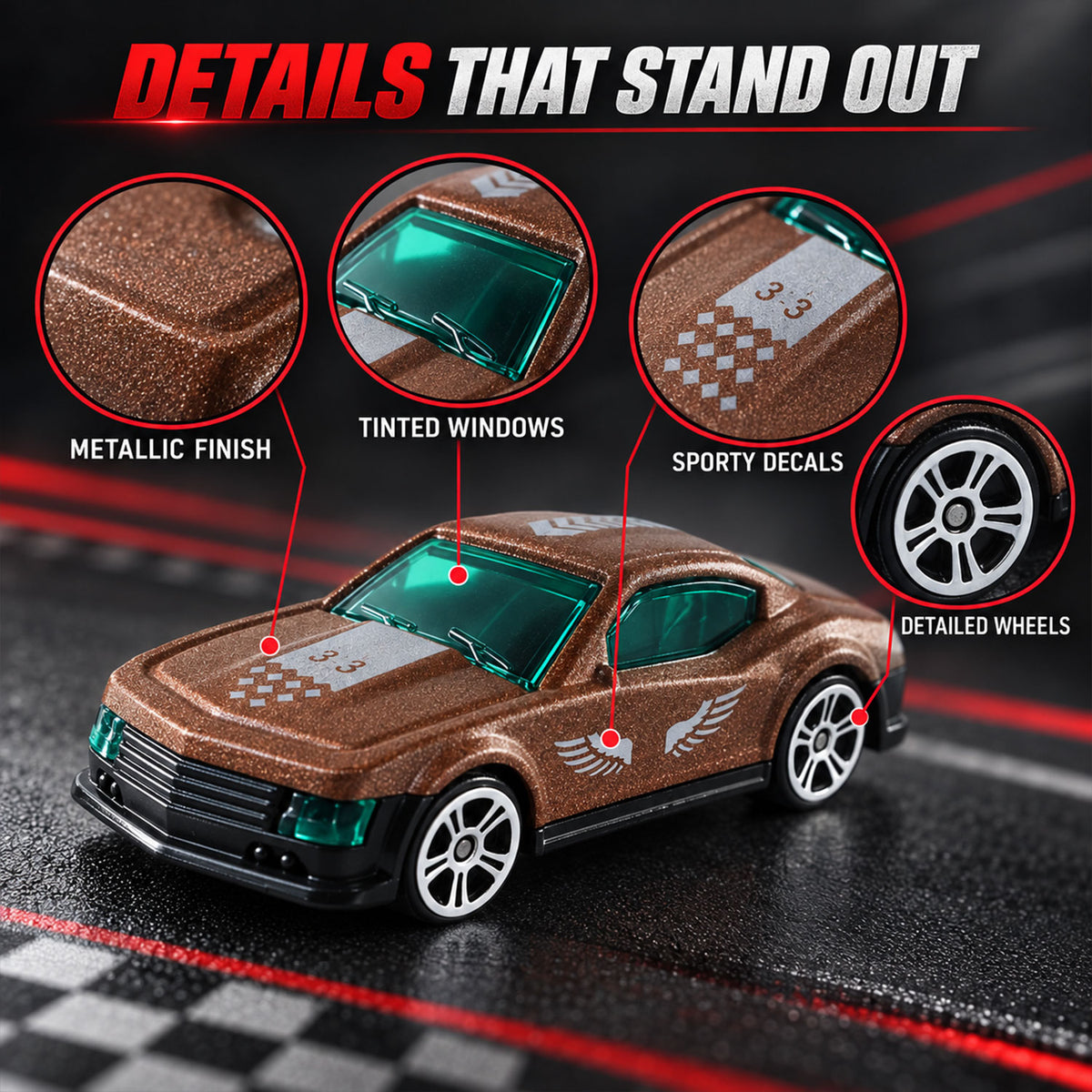 Die cast pullback racer toy car 03