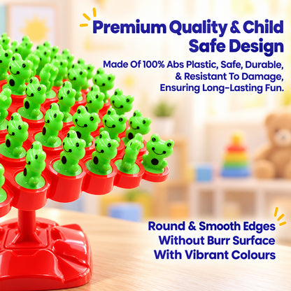 Frog balancing board game 03