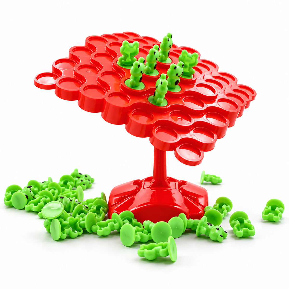 Frog balancing board game 05