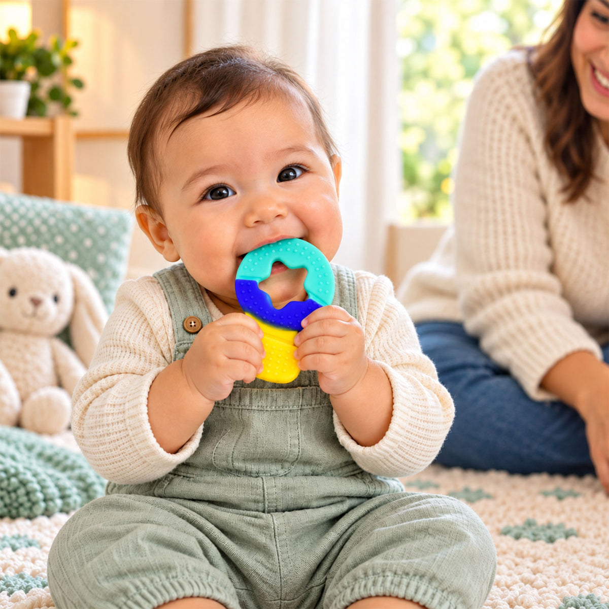 Star opening baby teether 01