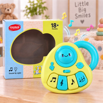 Musical toy with sound light and carry handle 01
