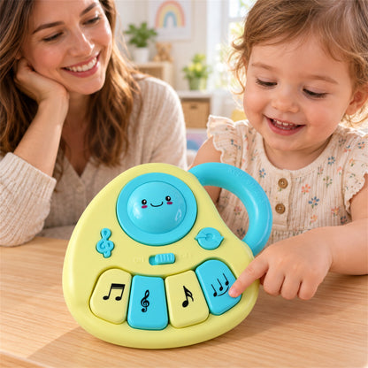 Musical toy with sound light and carry handle 03