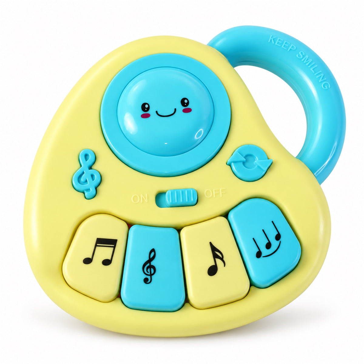 Musical toy with sound light and carry handle 04