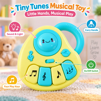 Musical toy with sound light and carry handle 05