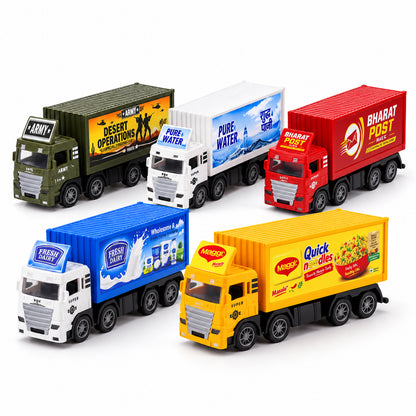 Pullback container truck toy 04