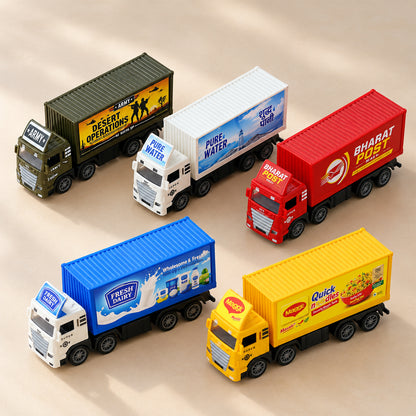 Pullback container truck toy 08