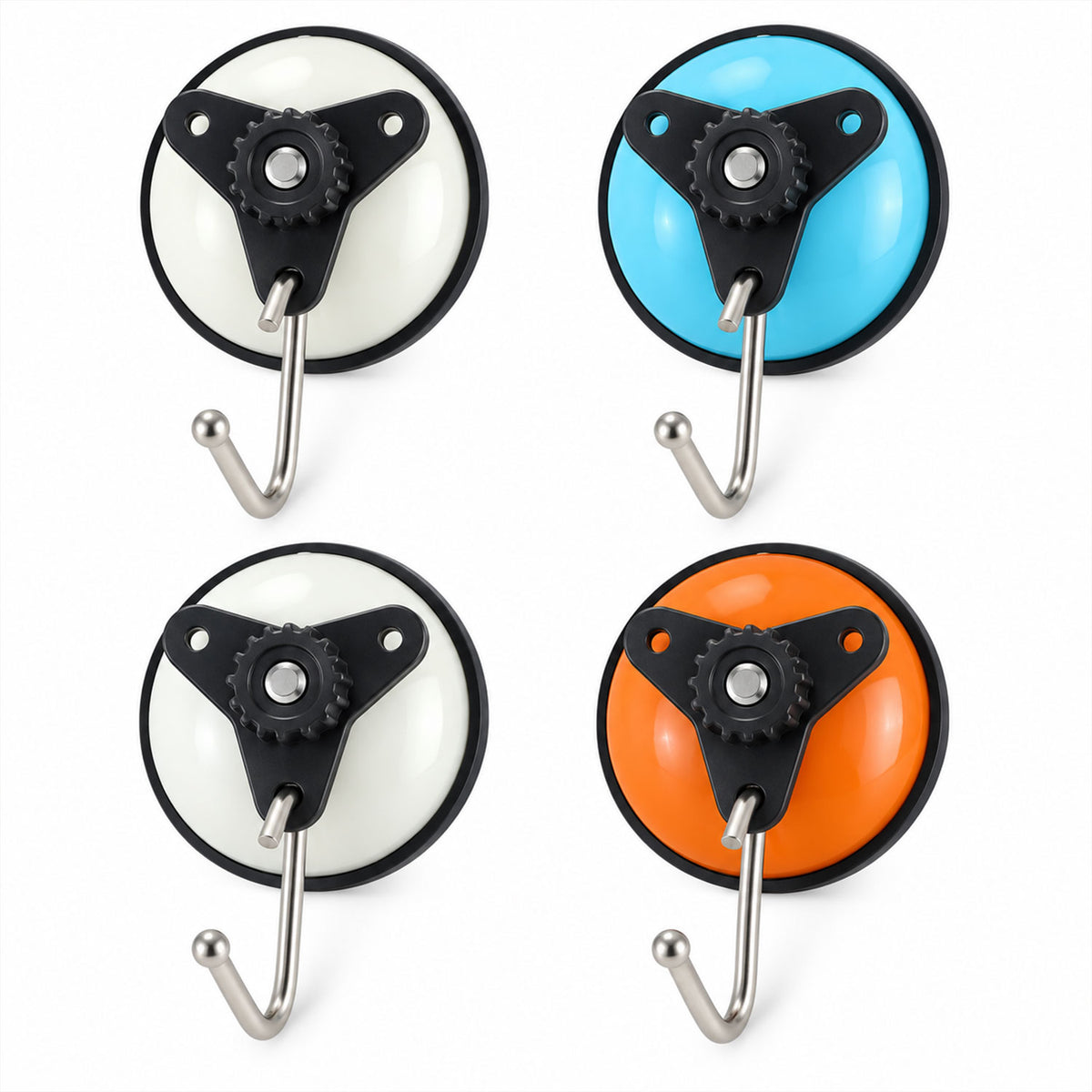 Suction cup snap wall hooks - product details 07