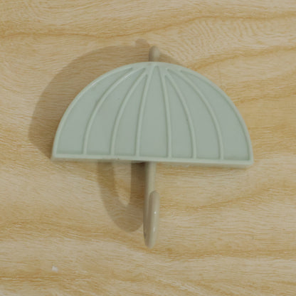 Umbrella design adhesive wall hook actual product