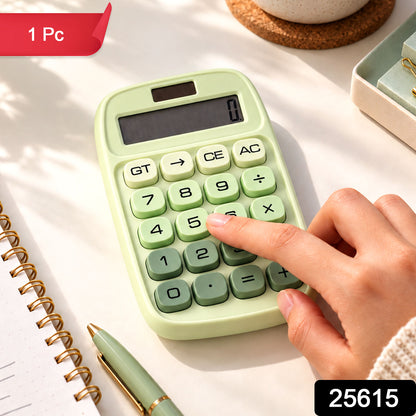 Mechanical Switch Desktop Calculator with Large Keys and LCD Display (1 Pc)