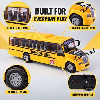 Remote control school bus toy - product view 4