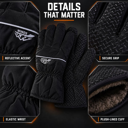 Warm riding gloves cold weather