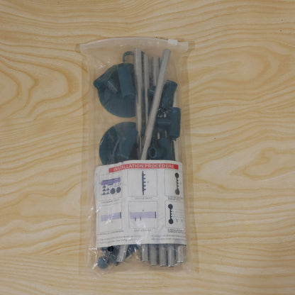 Five arm swivel towel and pant rack - actual product and packing
