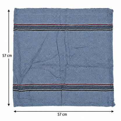 Striped woven floor cleaning cloths 57x57 Cm dimensions