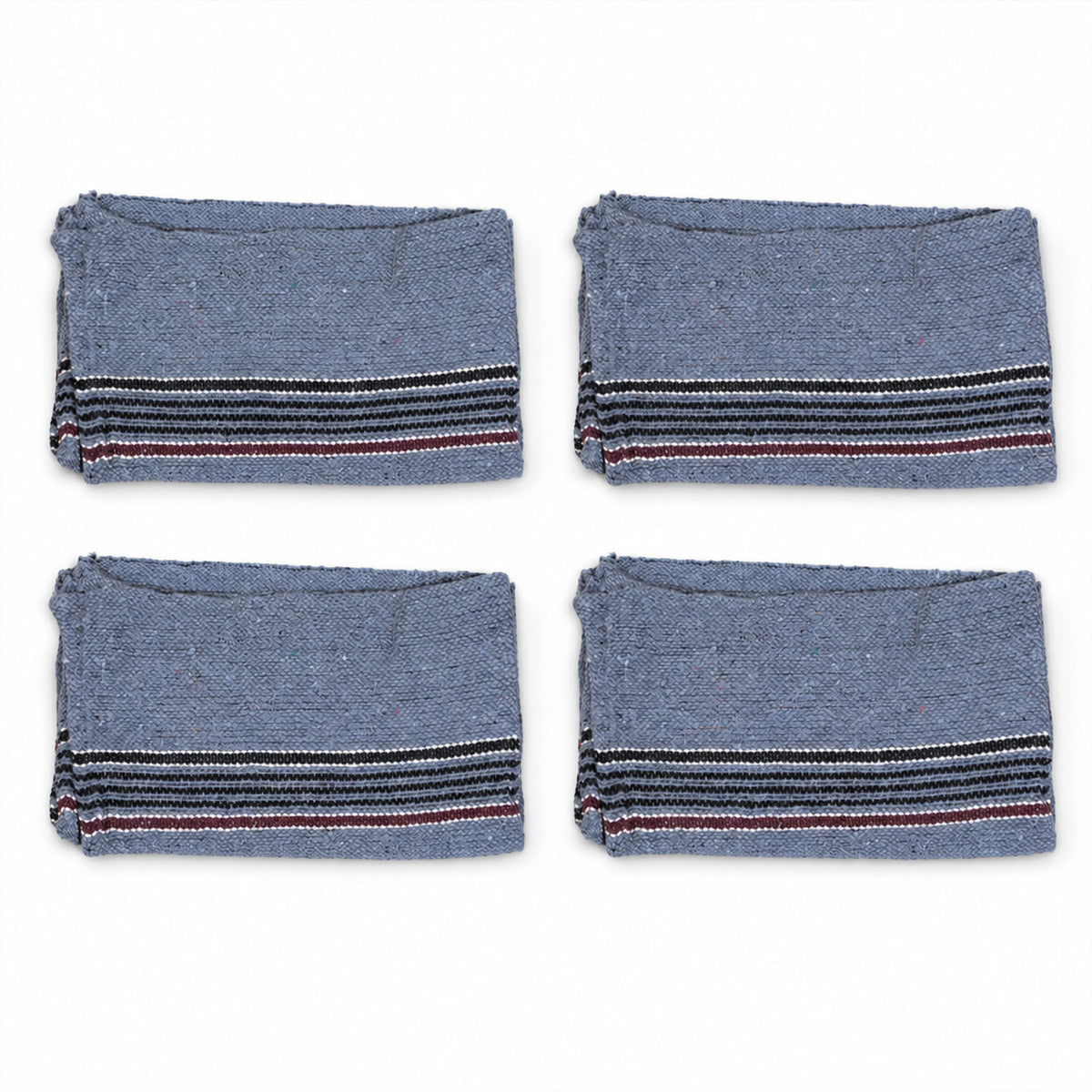 Striped woven floor cleaning cloths 06