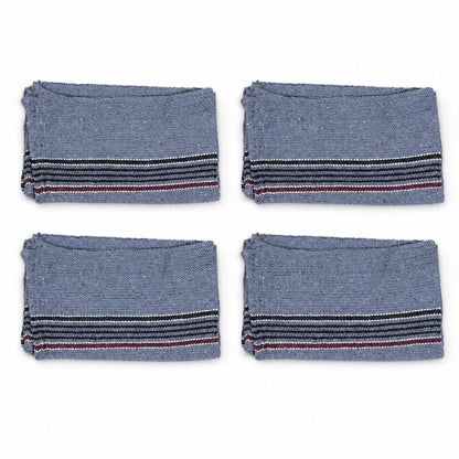 Striped woven floor cleaning cloths 06