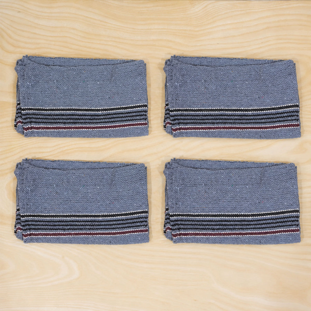 Striped woven floor cleaning cloths 07