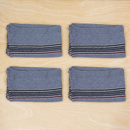 Striped woven floor cleaning cloths 07
