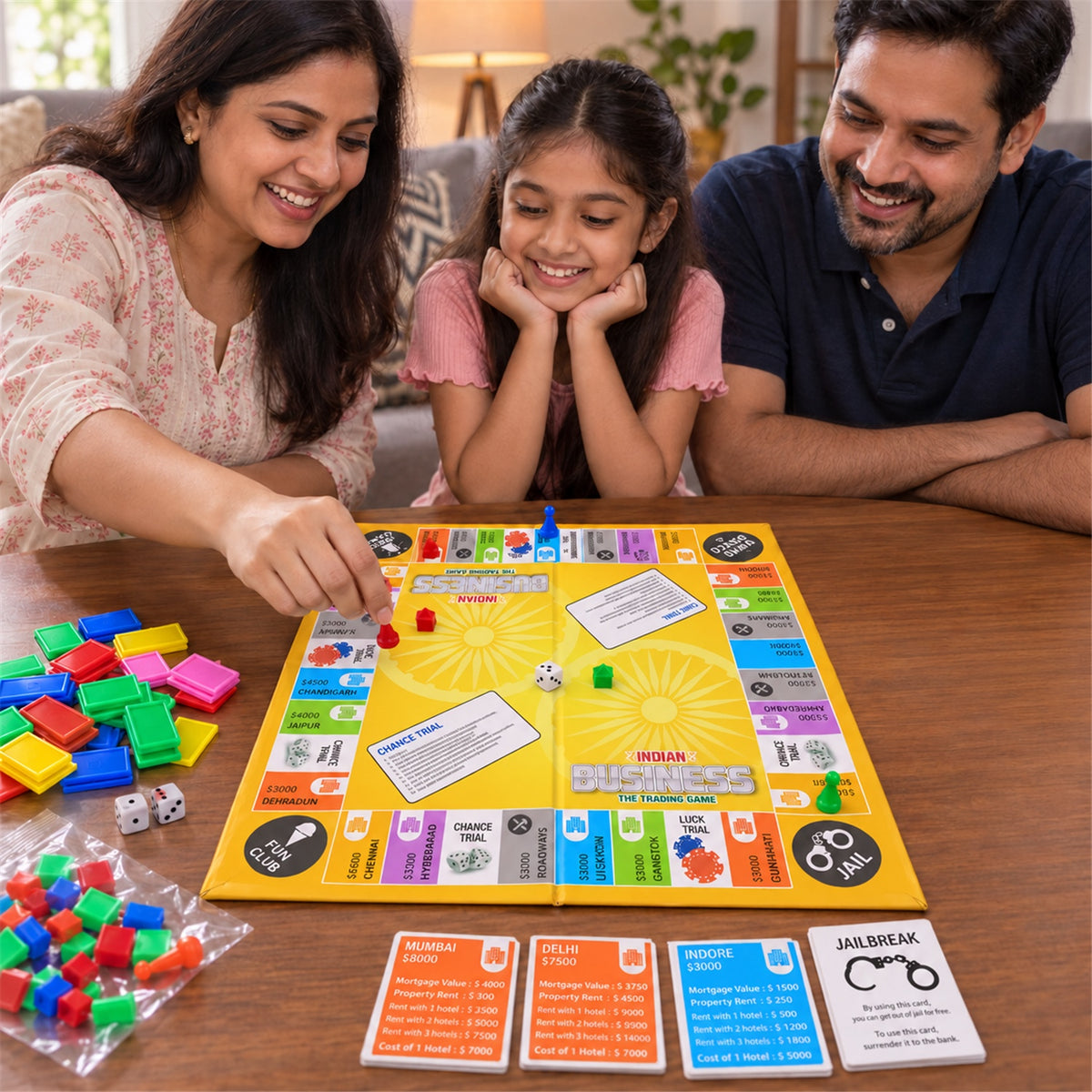 Indian business trading board game 02