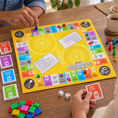 Indian business trading board game 03