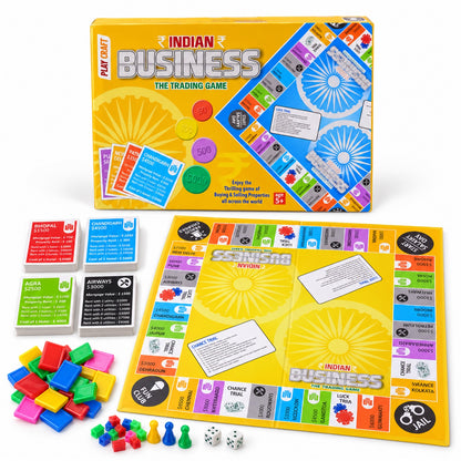 Indian business trading board game 04