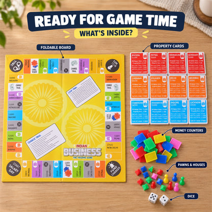 Indian business trading board game 07