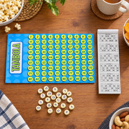 Tambola housie number board game view 01