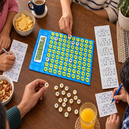 Tambola housie number board game view 02