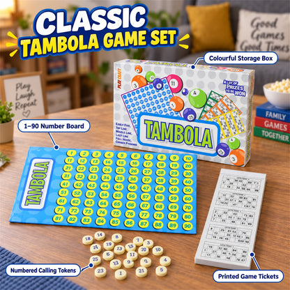 Tambola housie number board game view 05
