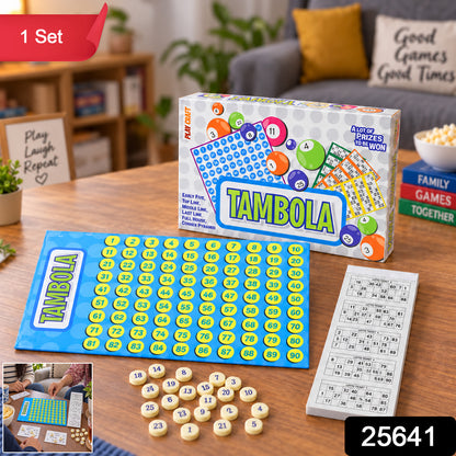 Tambola housie number board game 1 Set label