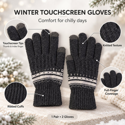 Full Finger Knit Gloves