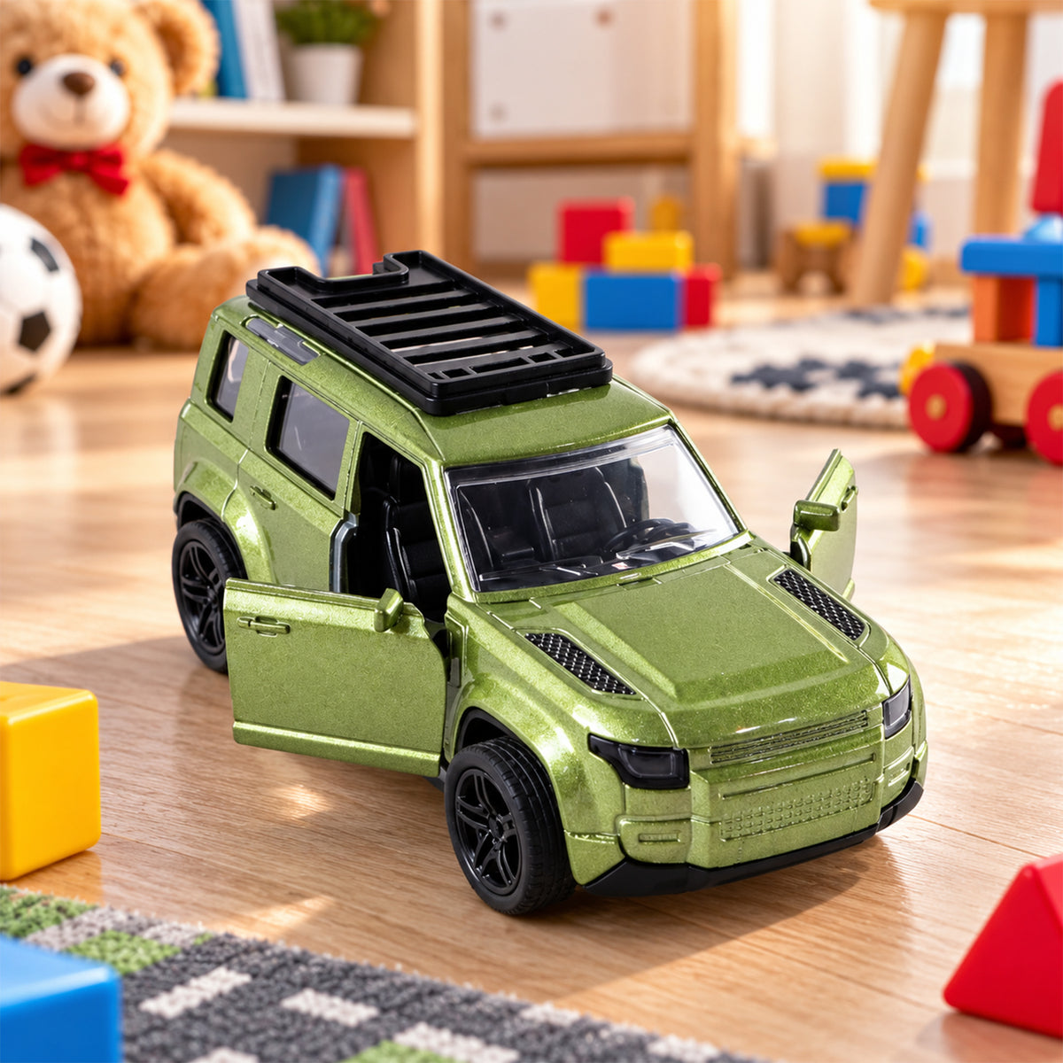 Die cast pullback SUV toy car 07
