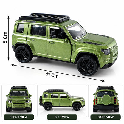 Die cast pullback SUV toy car approximate dimensions