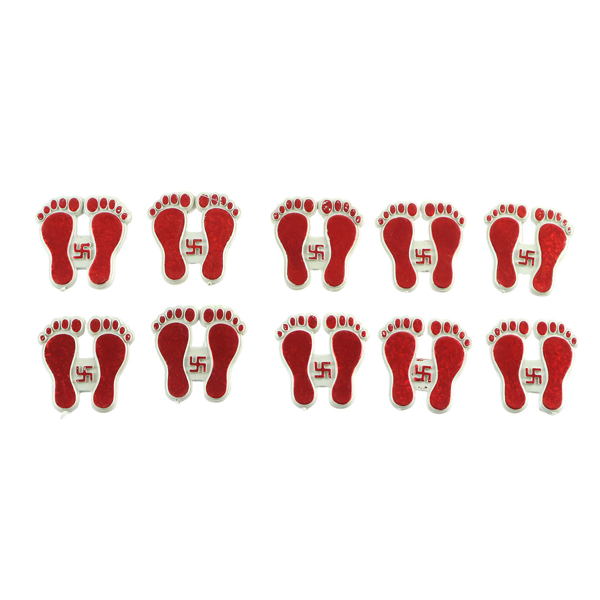 Ten Piece Footprint Stickers
