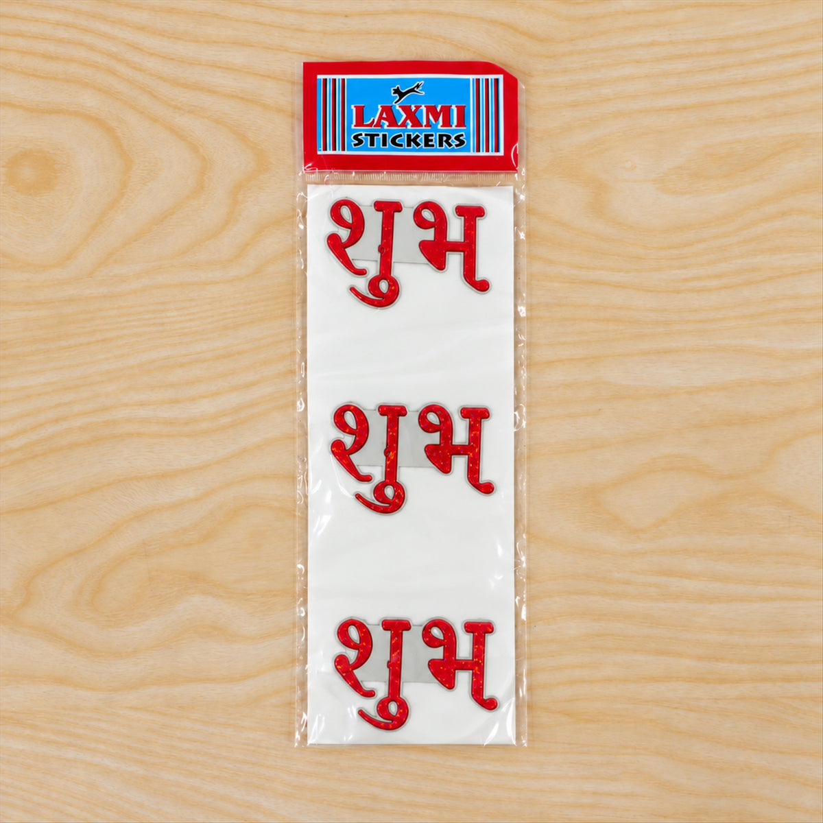 Red glitter Shubh Labh decorative stickers Shubh_Labh_08.jpg