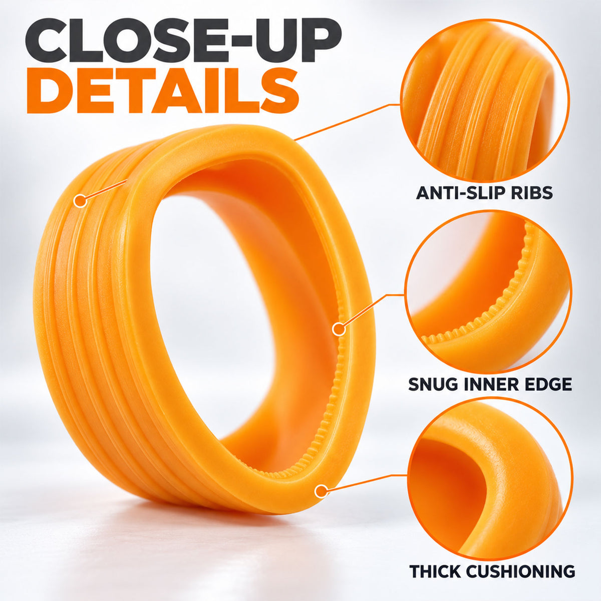 Silicone trolley luggage wheel cover protectors 05