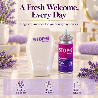 Lavender Air Freshener Spray and Dispenser
