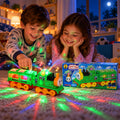 Battery Operated Train Toy with Flashing Lights and Sound for Kids (1 Pc)