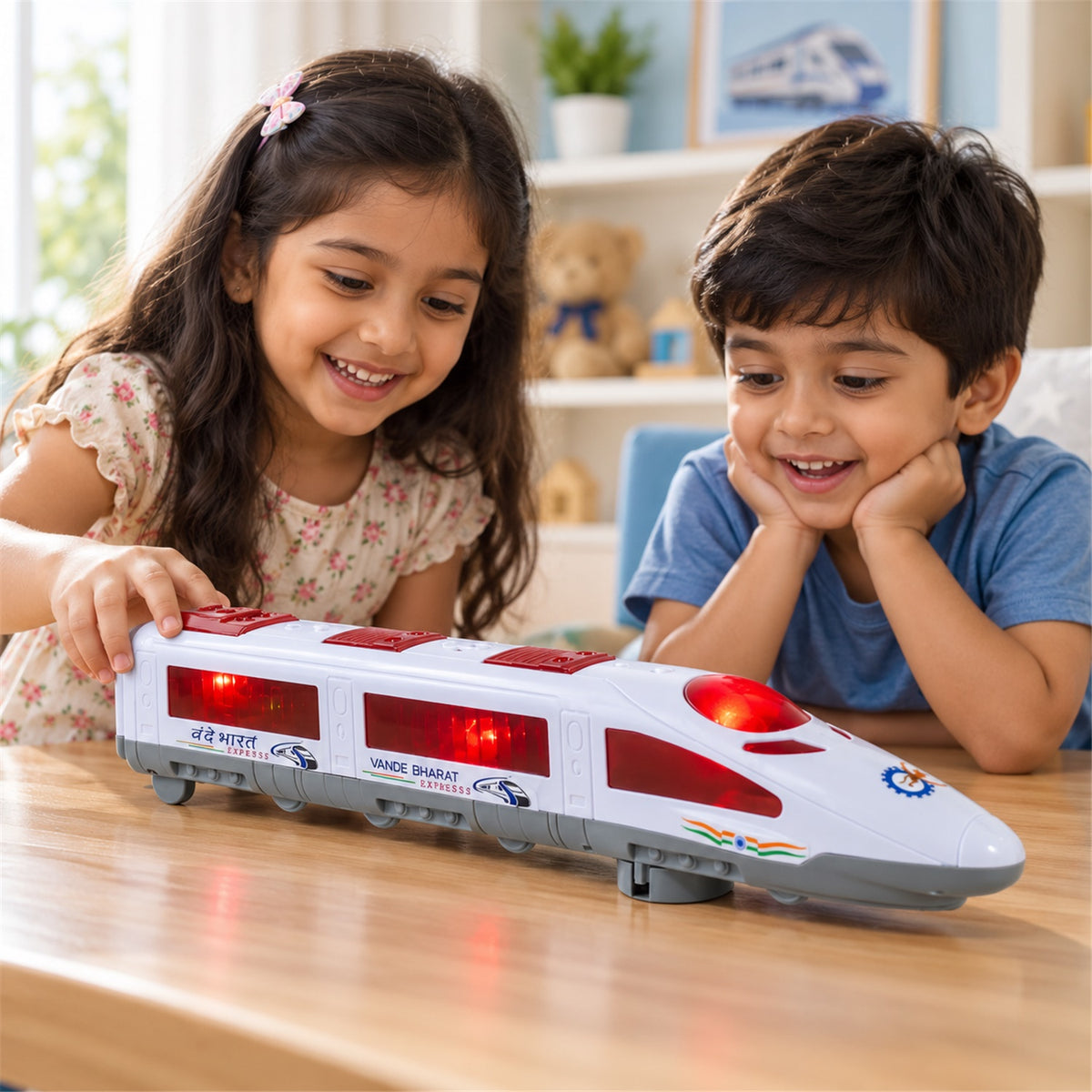 Flashing Light Bullet Train