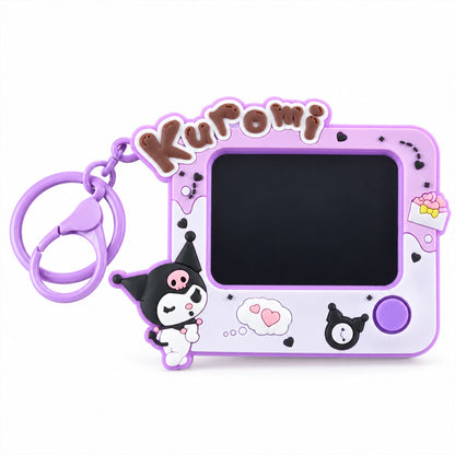 Kuromi Writing Tablet Keyring