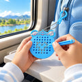 Mini Magnetic Bead Drawing Pad Keychain with Stylus for Kids Play (1 Set)