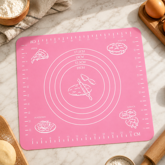 Silicone Baking Mat – Non-Stick with Measurement Guides